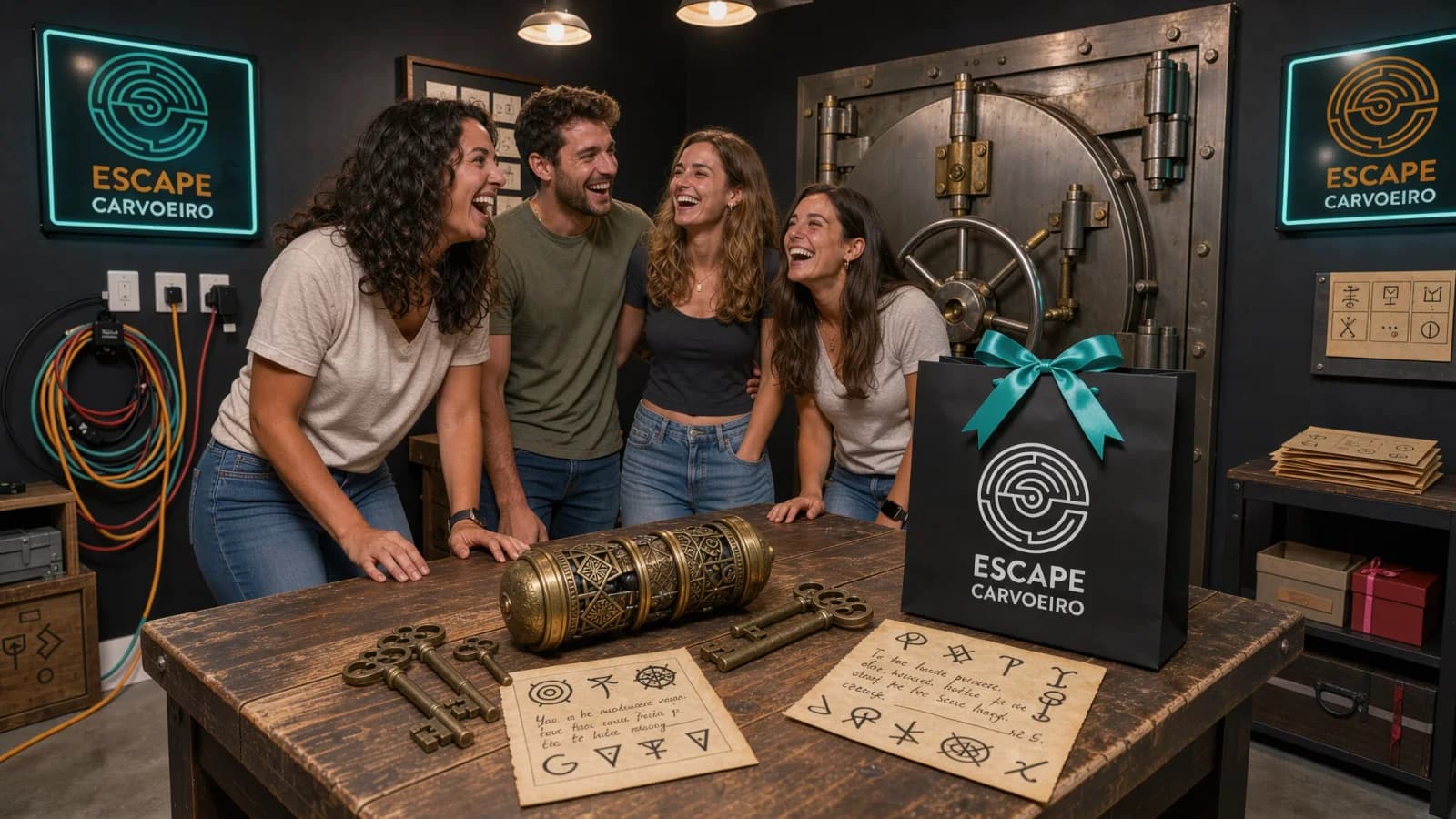 10% de desconto de aniversário em escape room