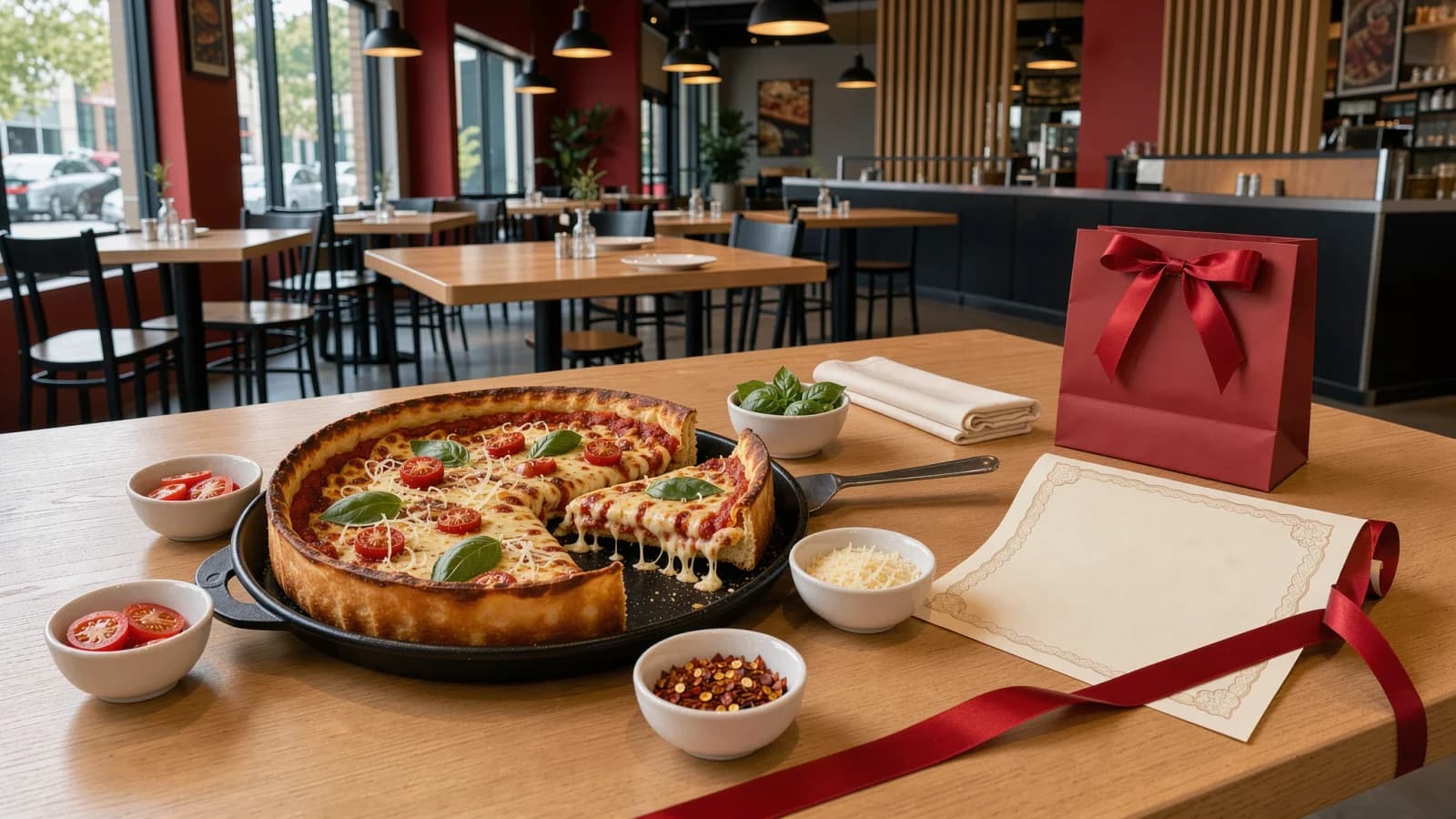 Refeição oferecida ao aniversariante nas festas Pizza Hut